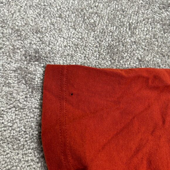 Columbia Graphic T-Shirt Mens XL Red Crew Neck Short Sleeve Cotton Casual Tee - Picture 8 of 12